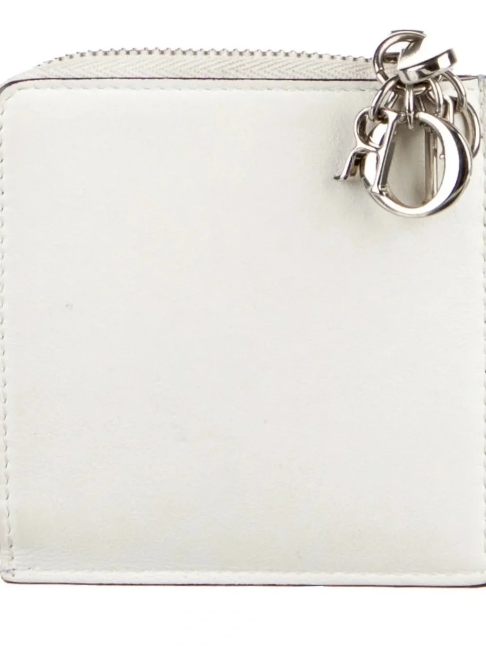 Dior leather printed wallet